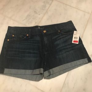 Seven 7 for all Mankind Jean Shorts Size 32